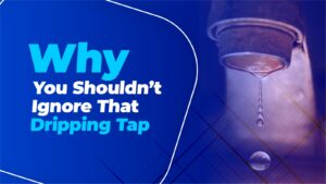 "Dripping tap wasting water – why homeowners and businesses in Nigeria should fix leaking faucets to save money, prevent plumbing damage, and reduce water bills | Aiki Services plumbing experts.